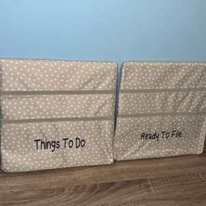 Free shipping set of organizing file boards